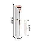 compact electric face hair trimmer for women,