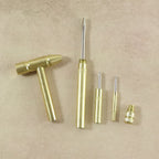 Multi Purpose 5-in-1 Small Hammer Tool with Interchangeable Screwdriver
