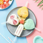 heart design ice candy mold