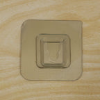 Transparent Waterproof Heavy-Duty Self-Adhesive Wall Hook - 1 Pc