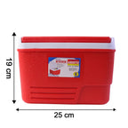 picnic drink storage cooler container red