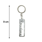Premium Metal Jay Sonal Ma Keychain 1 Pc