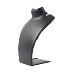 Premium black necklace stand top view India