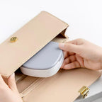 Plastic Jewelry Storage Box with Built-in Mirror (1 Pc)