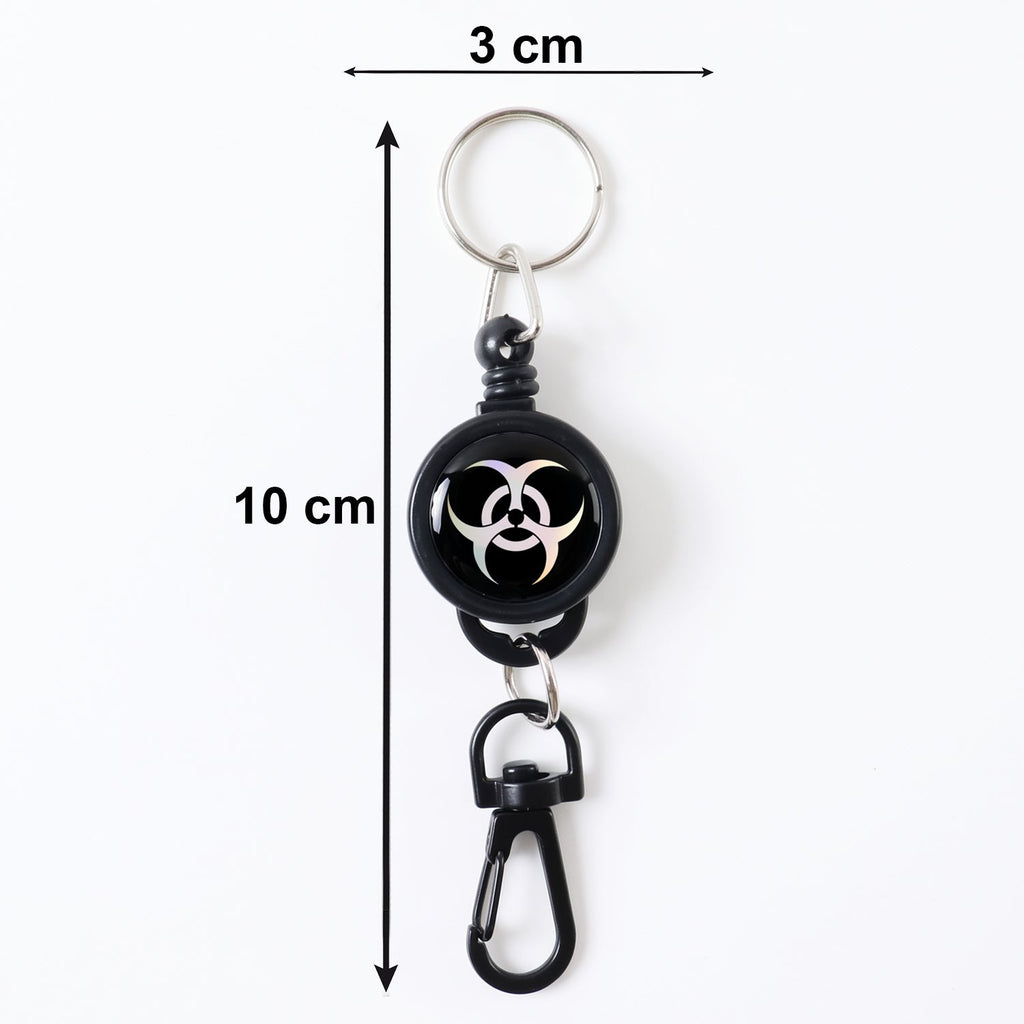 Safety Anti-Lost Retractable Keychain with Durable Reel Clip (1 Pc / Big)-Car & Motorbike-AniGuess-AniGuess
