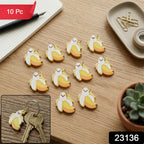 Cartoon banana bag charm set