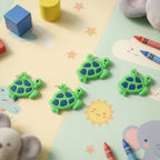 cartoon turtle keyring set