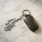 krishna feather key holder