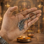  hindu spiritual feather keychain