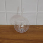 LED Glow Drink Cup with Straw (1 Pc)