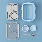  Stainless Steel Compartment Lunch Box - feature