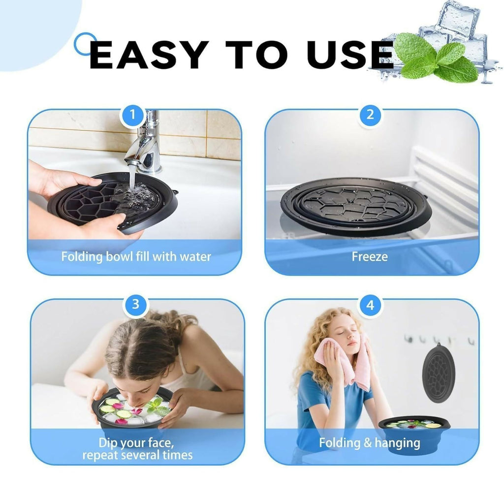  Silicone Face Ice Bowl - angle