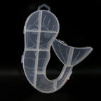 Mermaid plastic storage box closed view India