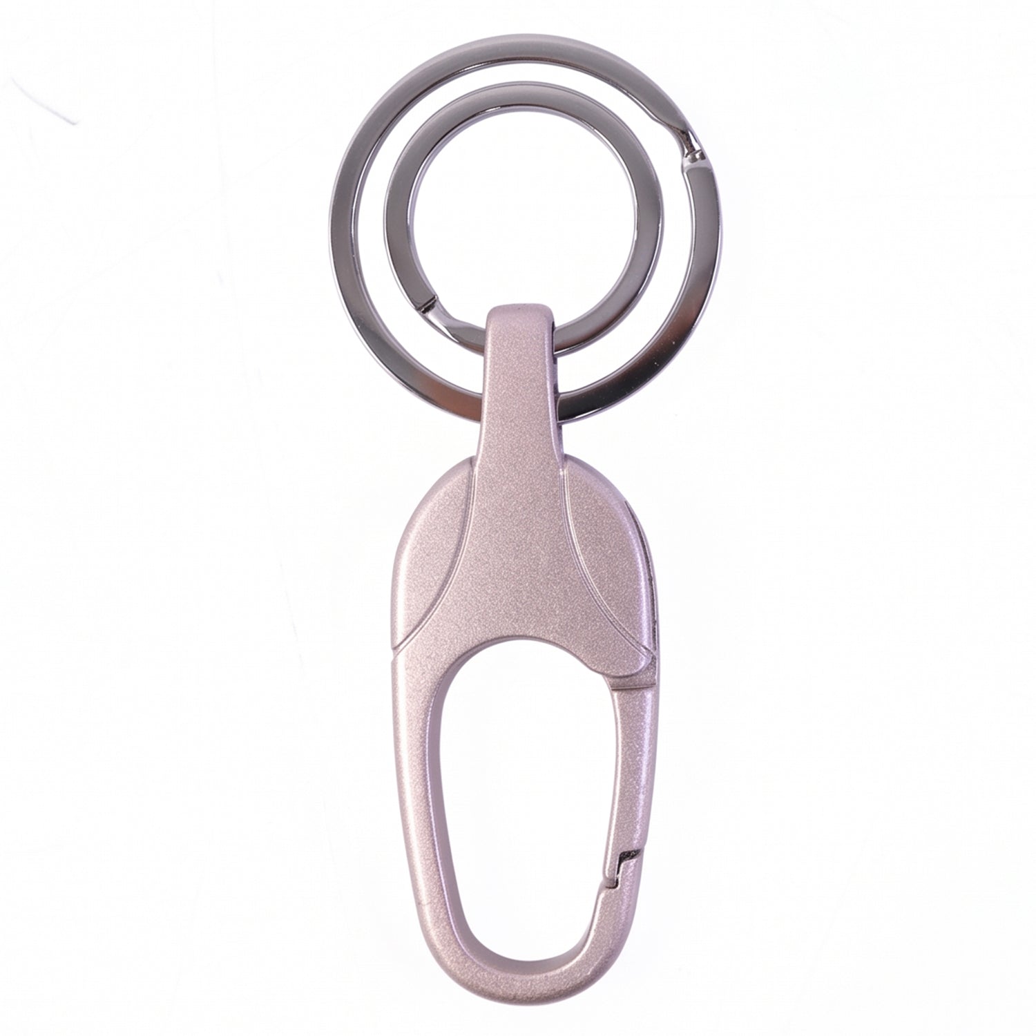 Durable Metal Keychain with Secure Clip (1 Pc)