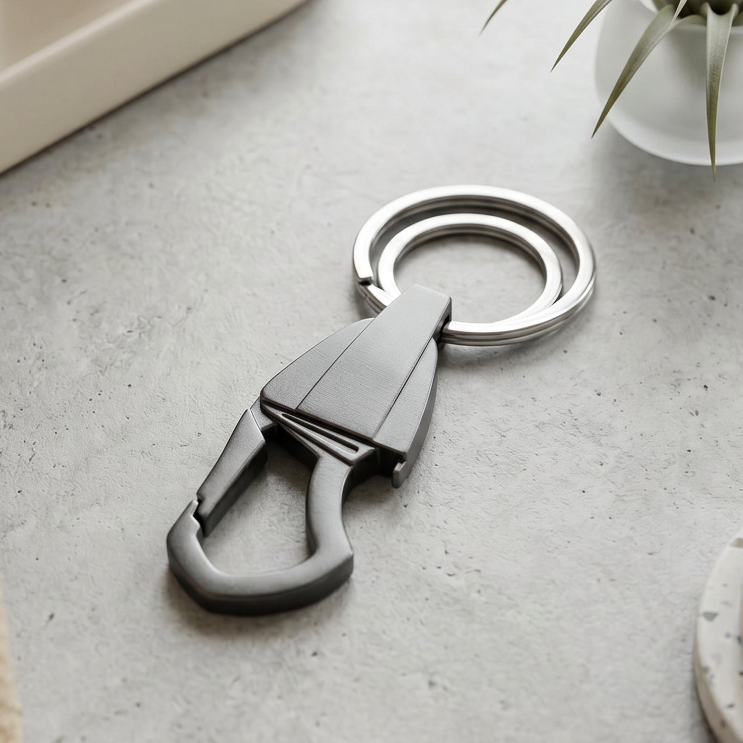Premium Heavy Duty Metal Key Holder Clip Keychain 1 Pc