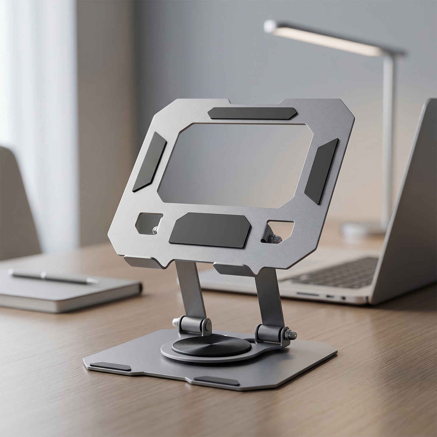 Foldable Metal Phone & Tablet Stand Holder (1 Set)