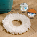 Microfiber Spin Mop Refill Head 360° Rotating Mop (1 Pc)