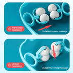 Premium Dual Roller Neck and Shoulder Massager (1 Pc)