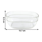 Transparent Multipurpose Serving Bowl Set (4 Pc Set)