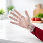 Disposable Plastic Gloves (100 Pc, Large)