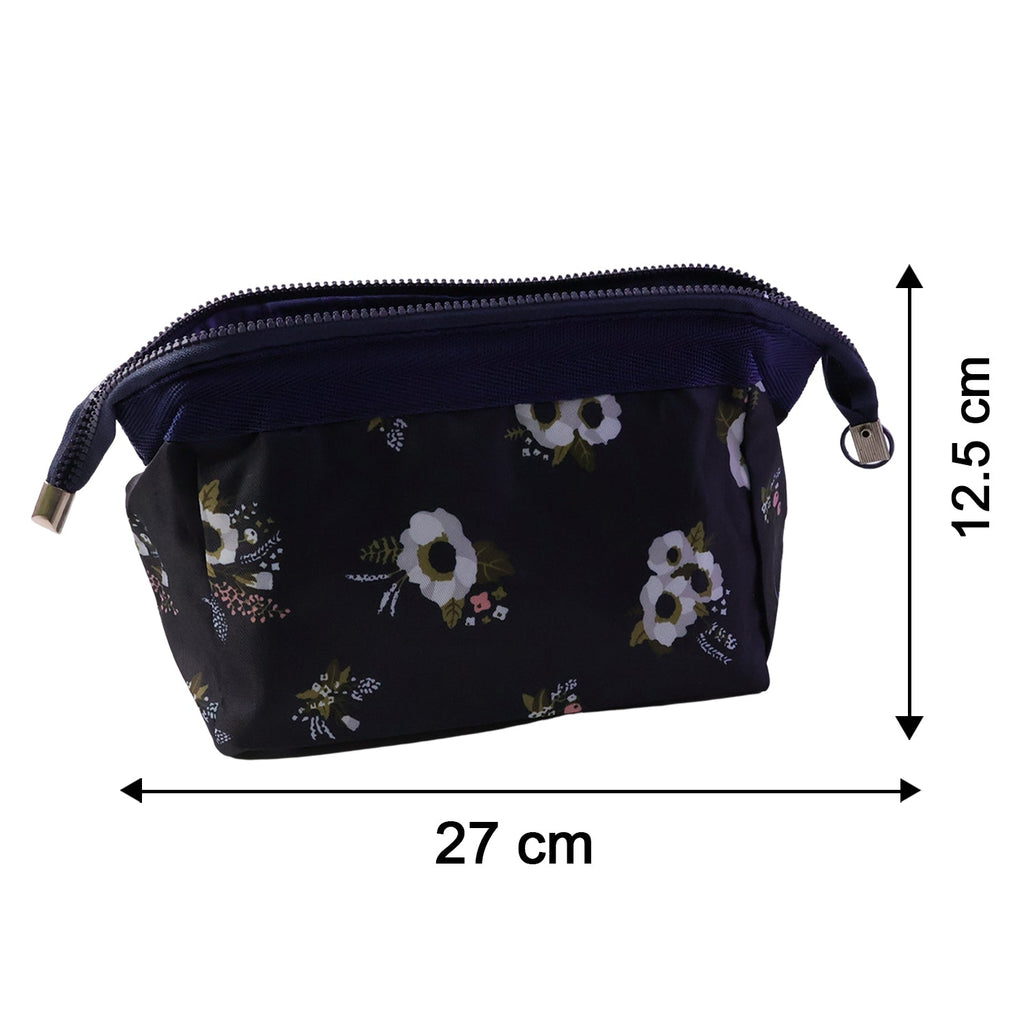 Stylish Multipurpose Cosmetic Storage Pouch Bag (1  Pc, 18x12 Cm)