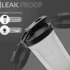 500 ML Plastic Prime Gym Shaker Bottle (1 Pc)