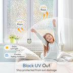 Decorative Window Film 45 cm x 3 m - (Not-Adhesive / 1 Pc)
