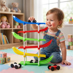 children car track playset
