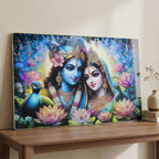Radha Krishna Wall Hanging Frame
