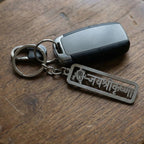 hindu religious krishna keychain
