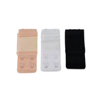 Adjustable 3-Piece Bra Extender Set with 2-Hook