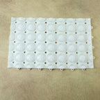 Anti-Slip Bathroom Massage Mat with Suction Cups (33 × 21 cm / 4 Pc)
