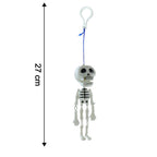 hanging skeleton keychain