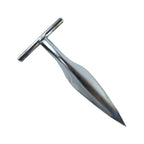 Stainless Steel Coconut Breaker Tool with Comfortable T-Handle (1 Pc)