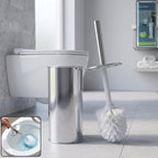 Premium Toilet Cleaning Brush with Holder Set (1 Pc)