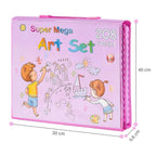 multi color art supplies