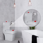 Heart-shaped Knob Pulls Toilet Press Button (4 Pc)