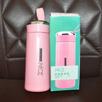  Water Bottle 400 ML Leak Proof Glass - feature
