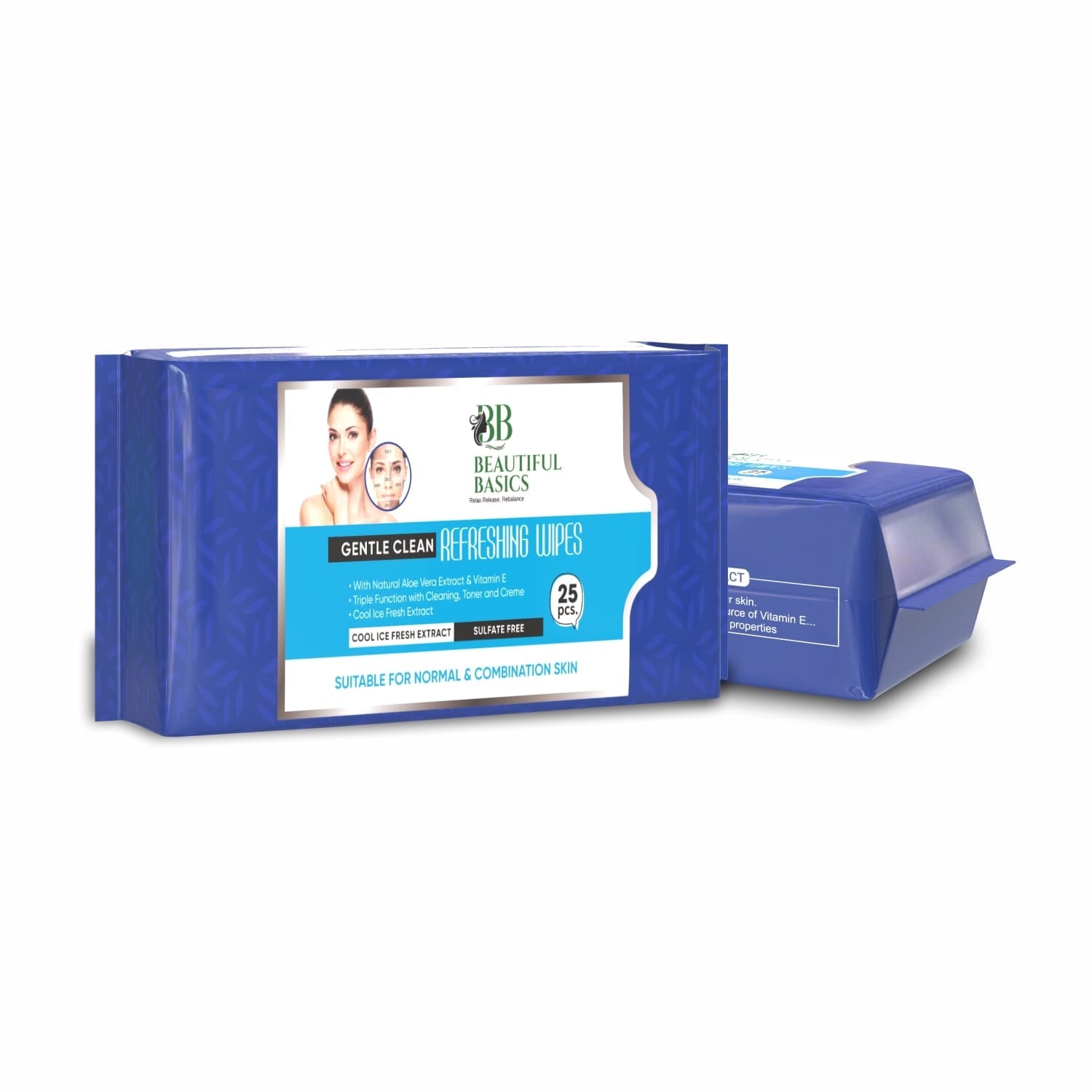 Refreshing Wet Wipes for Face | Facial Cleansing | Refreshing & Skin Hydration| Soothing for skin | pH Balance & Alcohol Free | Nourishing with Fruit extract | 25 Wipes-Beauty-AniGuess-AniGuess