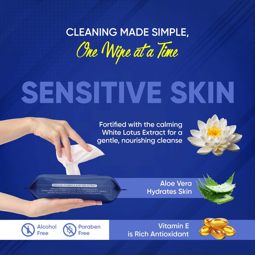 Refreshing Wet Wipes for Face-Health & Personal Care-AniGuess-AniGuess