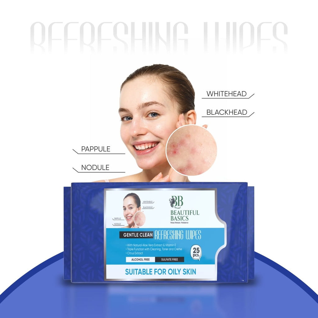 Refreshing Wet Wipes for Face 25 Wipes-Beauty-AniGuess-AniGuess