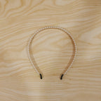 Slim Pearl Hairband Elegant Designer Headband for Women (1 Pc)