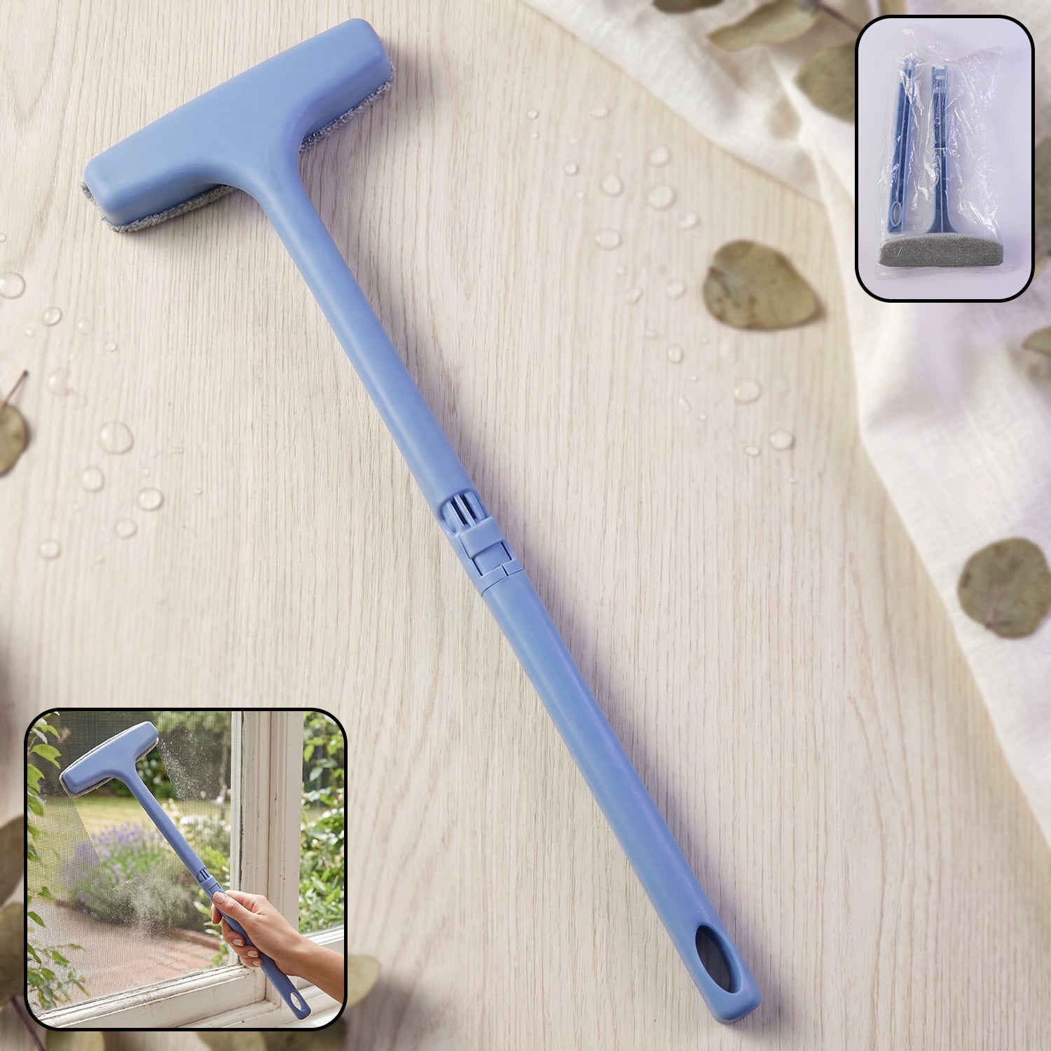 Window Mesh Cleaning Tool – 3-in-1 Dusting Brush (1 Pc)-Home Improvement-AniGuess-AniGuess