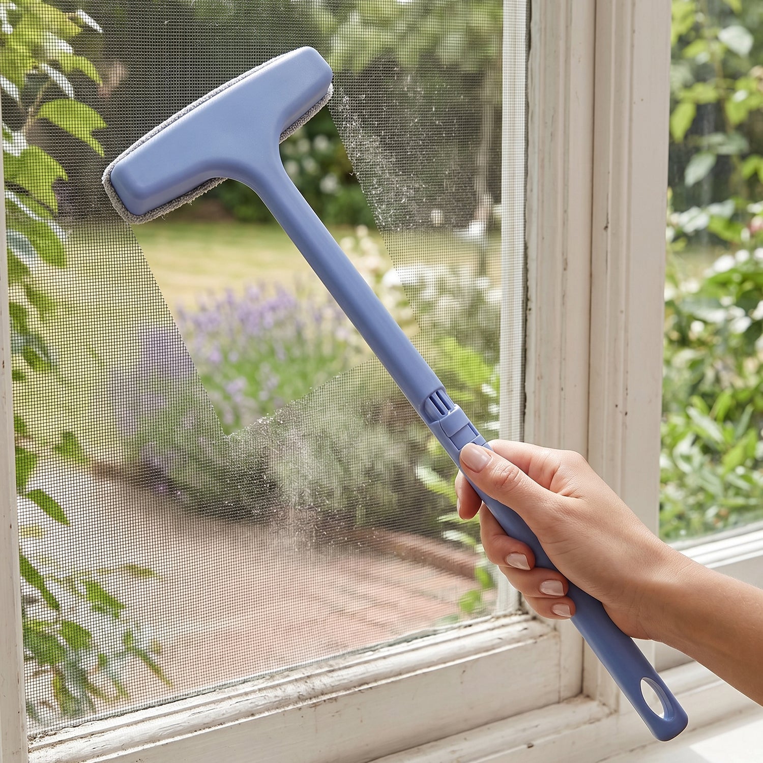 Window Mesh Cleaning Tool – 3-in-1 Dusting Brush (1 Pc)-Home Improvement-AniGuess-AniGuess