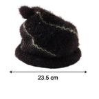 Winter Warm Woolen Beanie Cap for Men & Women (1 Pc, Mix Desin)