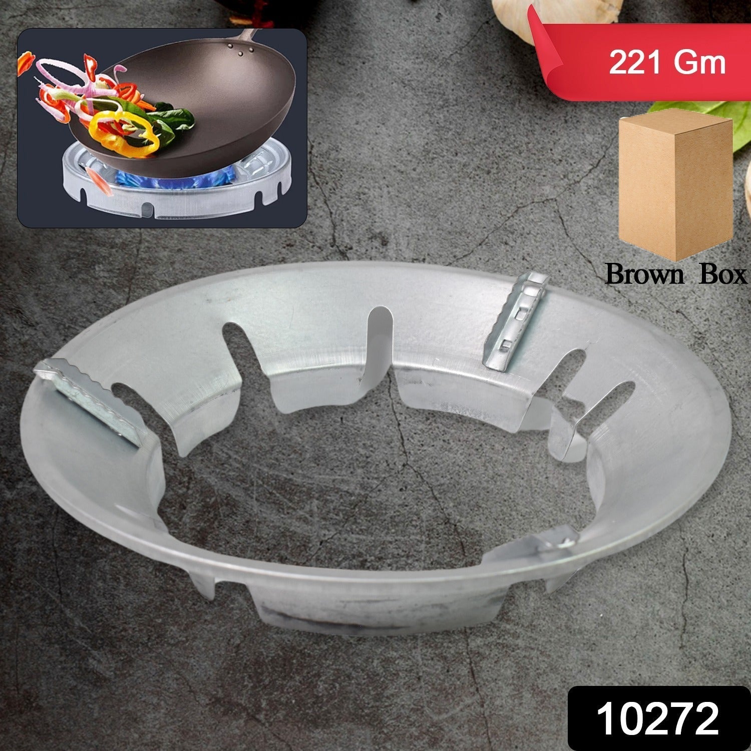 Gas Stove Burner Cover / Stand (221 Gm / 1 Pc)-Home & Kitchen-AniGuess-AniGuess