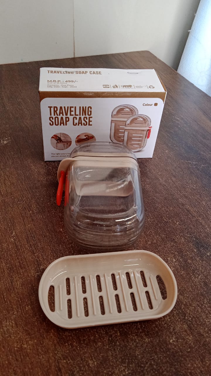 Soap Dishes Soap Box Travel ,Sabudani (1 Pc / With Color Box)-Health & Beauty Accessories-AniGuess-AniGuess