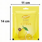 Maxs Tangy Citrus Gel Air Freshener Pocket Long Lasting 10 Gm