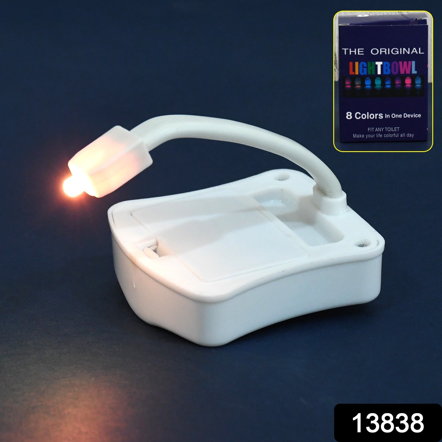 Toilet Light, LED Toilet Bowl Light Toilet Cover Lamp (1 Pc / Battery Not Included)-Electronics-AniGuess-AniGuess