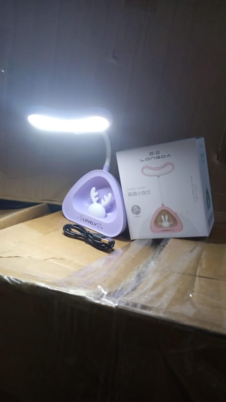 Cute Lovely LED Desk Light, LED Lamps Button Control (1 Pc)-Electronics-AniGuess-AniGuess